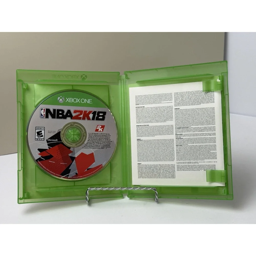 NBA 2K18 Microsoft XBOX ONE Basketball Game (Kyrie Irving) NBA2K18 Used